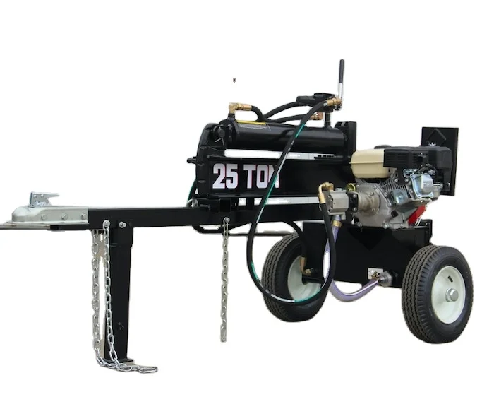 25ton Gaso line Log Splitter Wood Processor Durable Wood Splitter with Top Quality and Cheaper Price Best Tree Cutting Machine