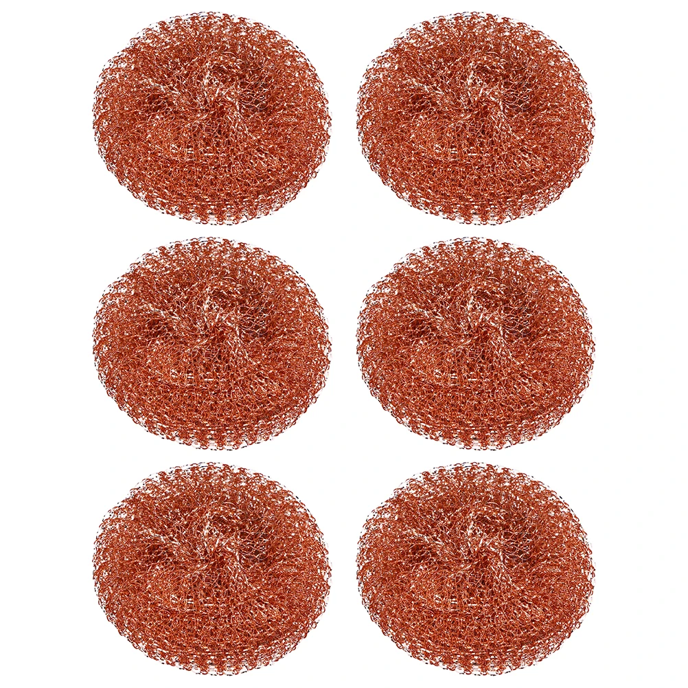 

6pcs Soldering Tip Cleaning Copper Balls High Temp Resistant Efficient Oxidation Prevention Cleaner for Irons Nozzle Tin
