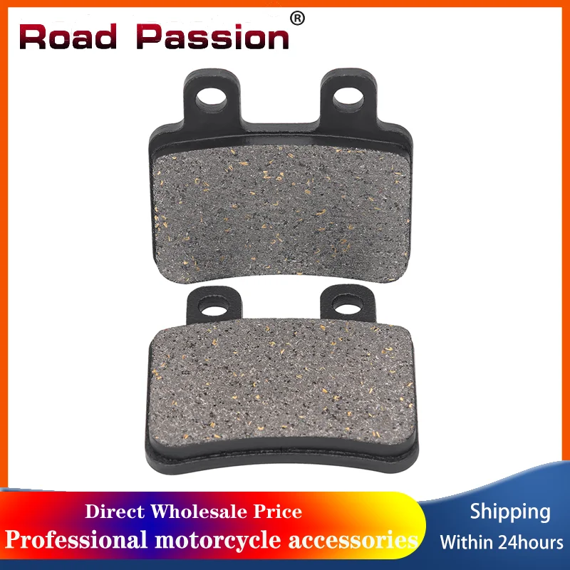 Motorcycle Rear Brake Pads For DERBI Senda DRD Pro 50 GP1 125cc 250cc Senda Boulevard 125 150 200 For PEUGEOT Geopolis 250 400