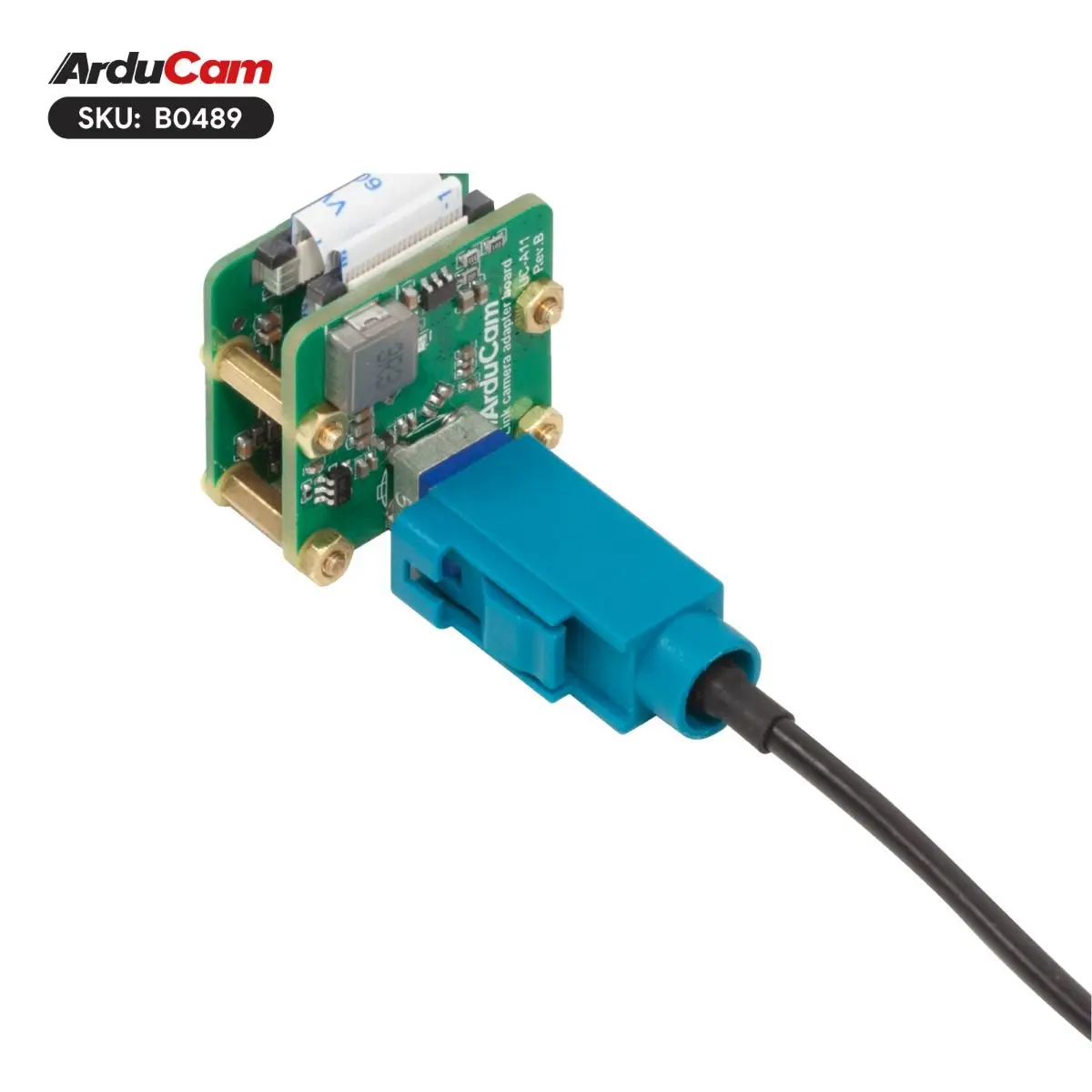 Arducam 4 × IMX219 V3Link FPD-Kit de cámara SerDes para placa de desarrollo TI