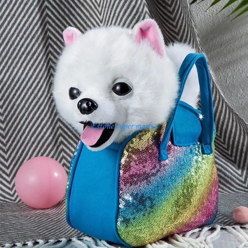 090B Walking / Barking Puppy Pet Dog Toy with Battery Control Halloween Gift