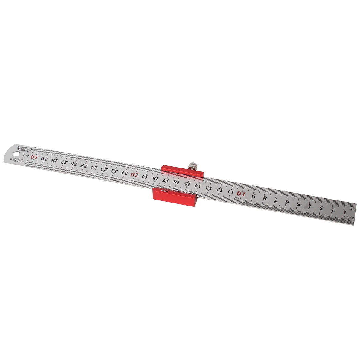 45/90Angle Steel Ruler Positioning Block Stop Angle Scriber Line Marking Gauge SteelRuler Fixed Limit Woodworking Measuring Tool