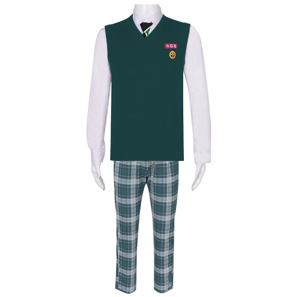 

TV All of Us Are Dead Cosplay Costume JK School Uniform 지금 우리 학교는 Cosplay Sweater Role Playing Halloween Adult Suit