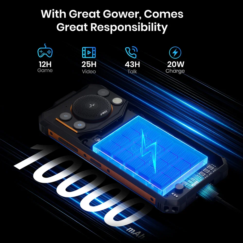 Fossibot F110 Pro 5G Rugged Smartphone Android 15 6.745