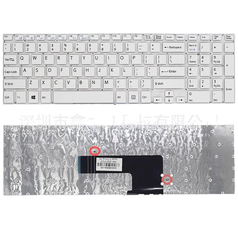 Sh+ For Sony SVF15 SVF152A23T SVF152A25T SVF152A29T SVF1521 Laptop Replacement Keyboard
