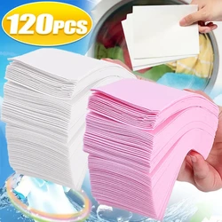 30~150Pcs Soap Paper Laundry Detergent Decontamination Washing Machine Concentrated Laundry Tablets Clothes Cleaning Sheet