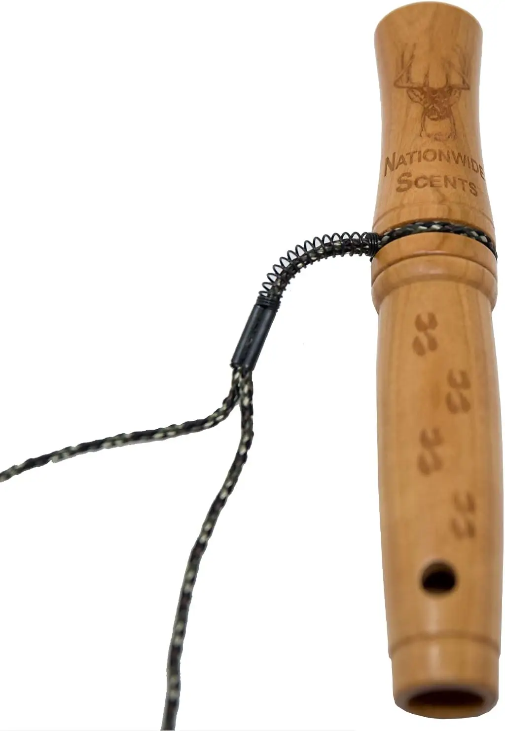 Durable All-Weather Deer Grunt Call and Rattle Bag Combo for Whitetail Bucks Hunting