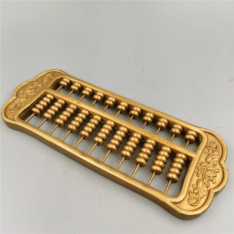 Brass ornament, copper abacus, copperware, home and shop decorative crafts