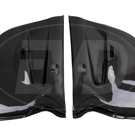 CARBON FIBER INSIDE DOOR PLATE (4 PCS) for 2008-2015 MITSUBISHI LANCER EVOLUTION EVO 10