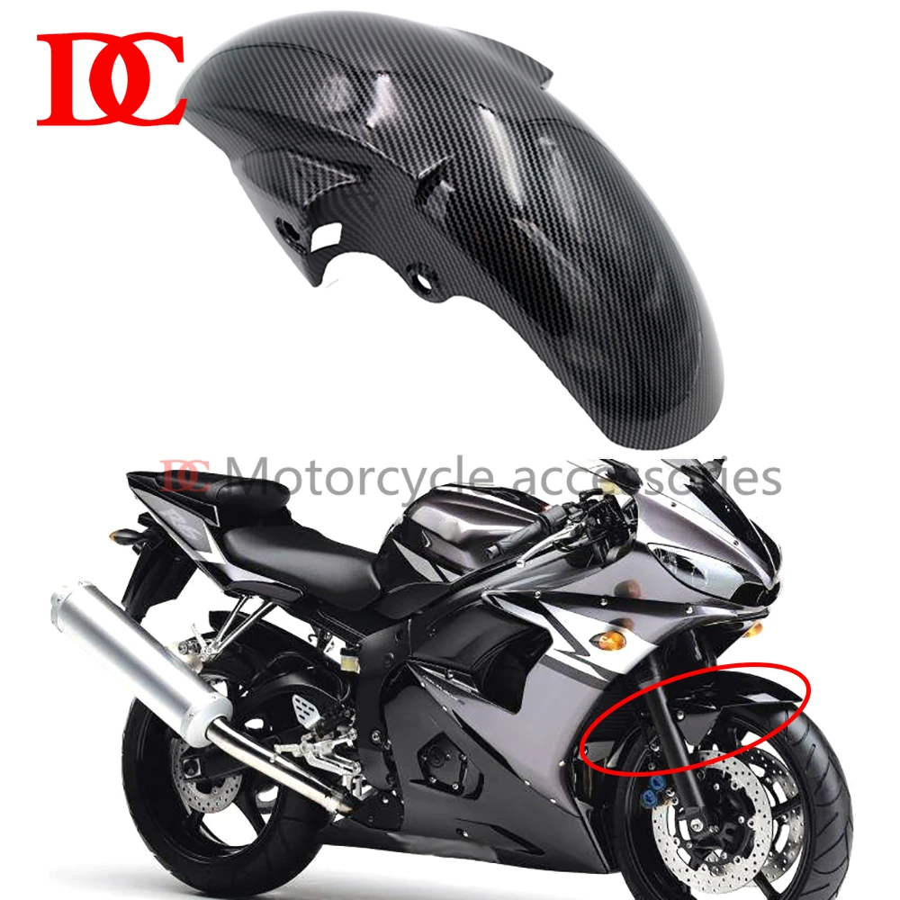 

For Yamaha YZF600 R6 2003 2004 Front Fender Fairing Fender Tire Cover Protective Cover Front Shock Absorber Splash Cover