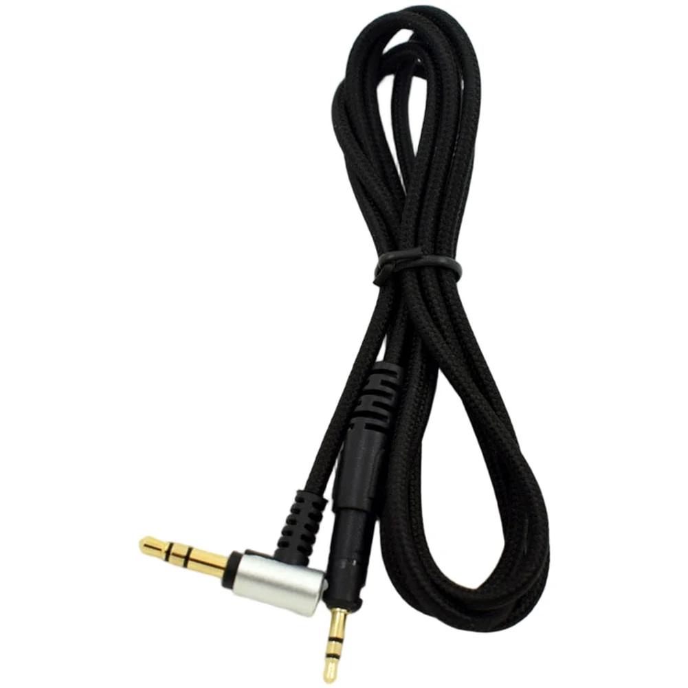 كابل صوت بديل لسماعات ATH M40X M50X M60X M70X مع ميكروفون 3 5 مم نايلون لـ BRAIDED، 5N LC-OFC نحاس خالي من الأكسجين #2