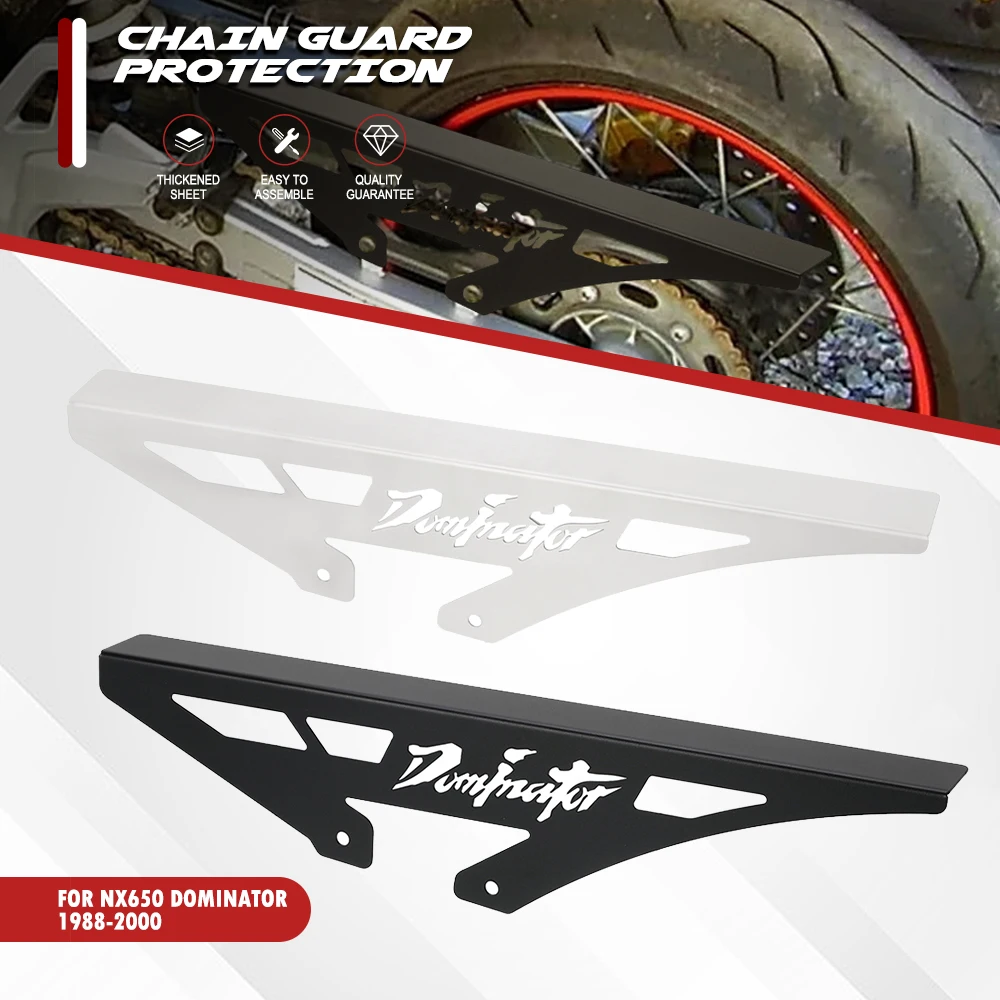 

For Honda NX 650 NX650 Dominator 1988-2000 1999 1998 1997 1996 1995 Motorcycle Rear Wheel Sprocket Cover Chain Guard Protector