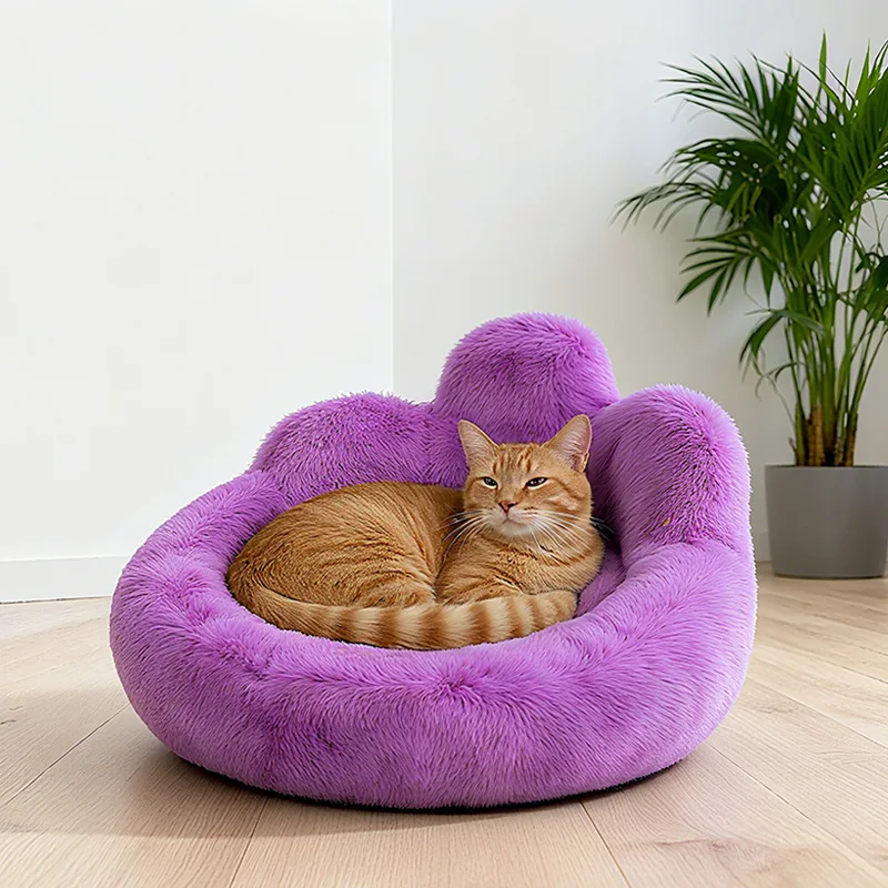 Factory Direct 2026 Top Rated Cross-border Pet Nest Cloud Shaping Cat Nest High Value Four Seasons Universal Dog