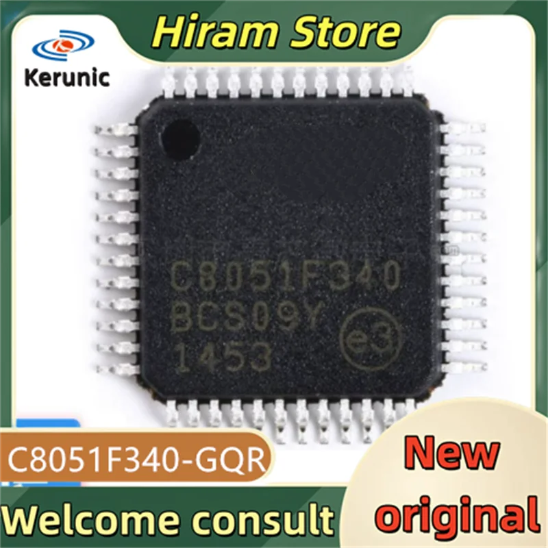3PCS C8051F340 New and Original C8051F340-GQR C8051F340-G C8051F34 C8051F