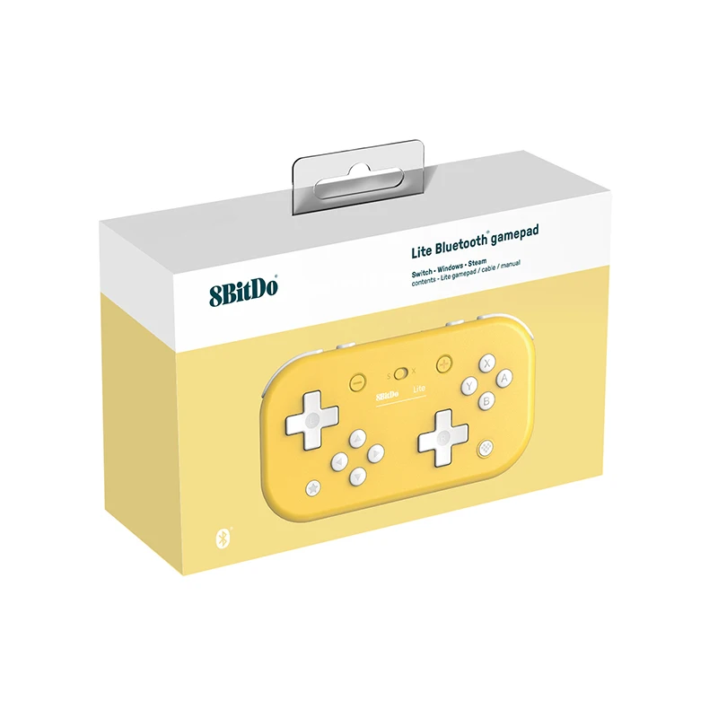 Imagem -05 - Lite-smart Bluetooth Gamepad Ultra-portátil Nintendo Switch Lite para Windows Steam Raspberry pi Controlador de Jogos 8bitdo