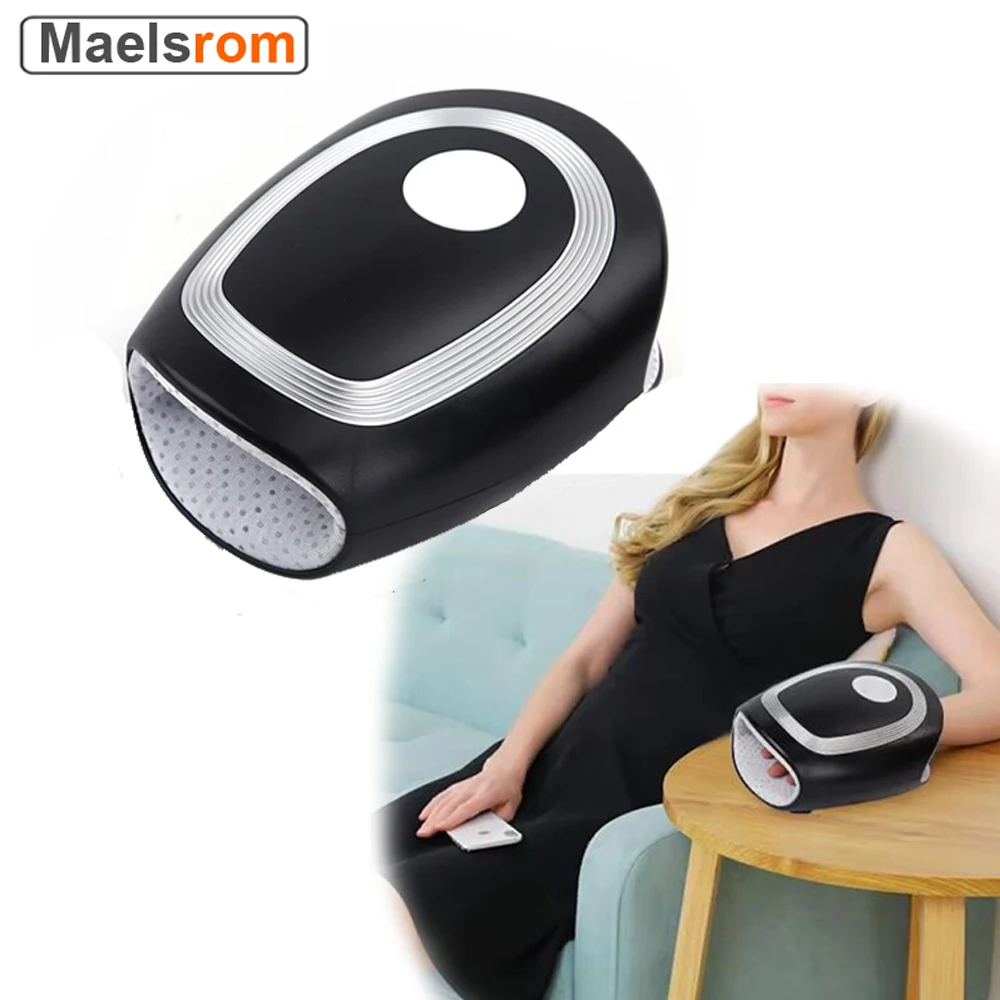 Electric Hand Massager with Heat & Air Compression for Pain Relief Carpal Tunnel Arthritis for Hands Fingers Palm Beauty Massage