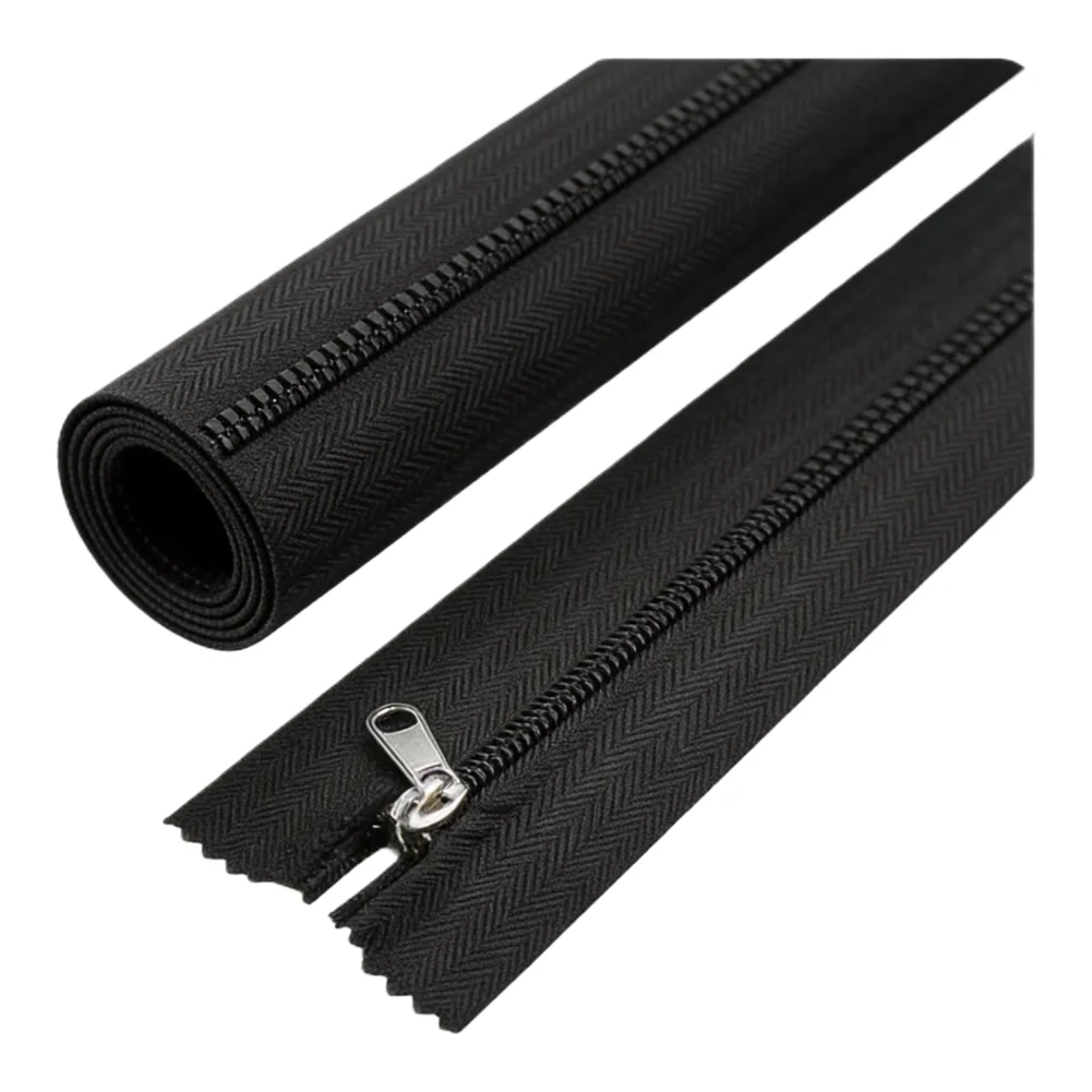 DIY Greenhouse Setup 3in 7ft Dust Barrier Zipper Easy Install Zipper Door For Tents Self-Adhesive Zipper 2 Roll Zipper