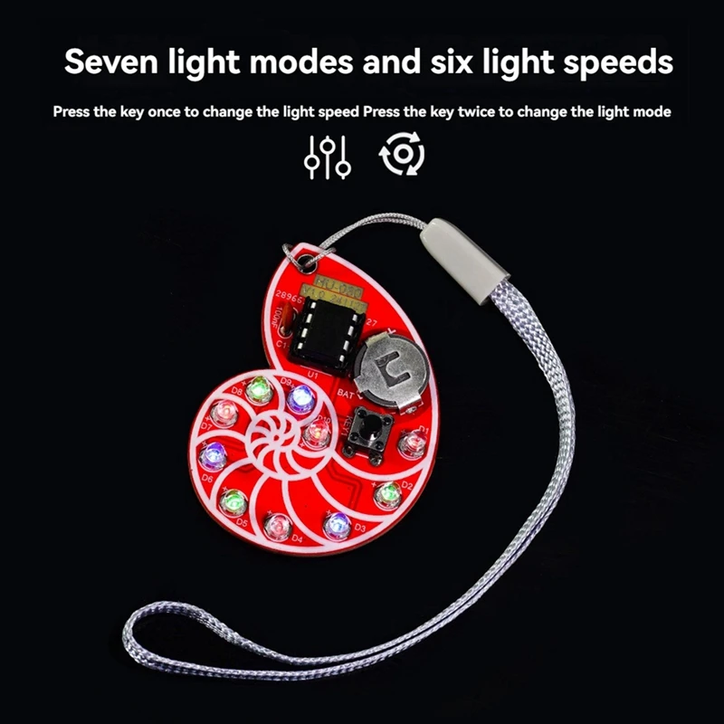 LED Shell Running Light Electronic DIY Kit SMD SMT Electronic Kit Hot Sale in Stock
