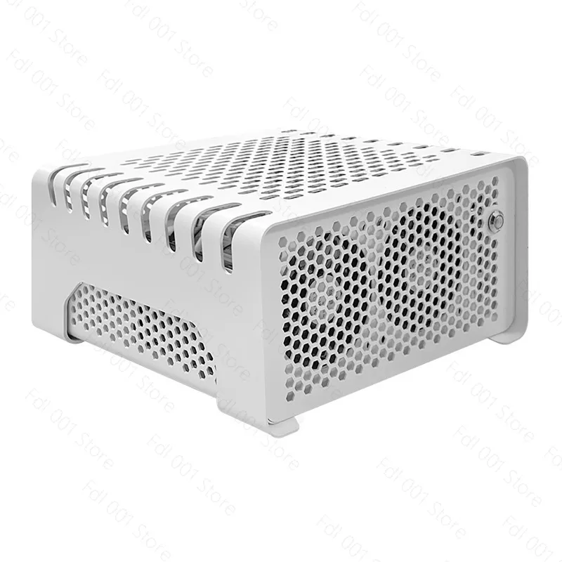 Computer Case Desktop ITX Small Chassis, Living Room Mini Horizontal Chassis Creative Shell Q3 Chassis