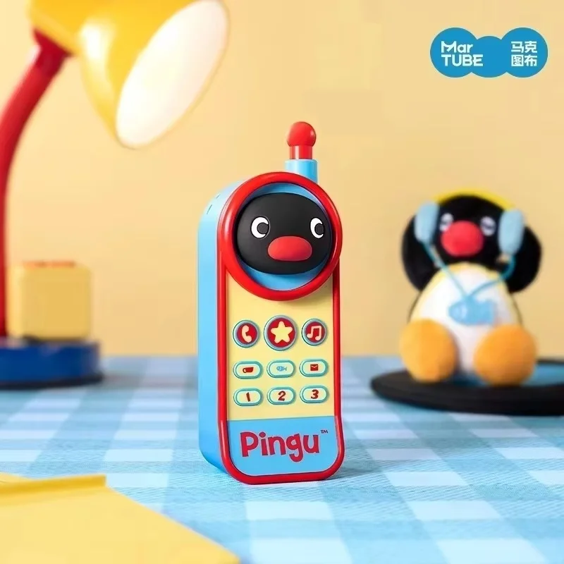 جديد حقيقي Pingu ستيريو Pingu السبر لعبة الموسيقى اللعب رئيس تهز كبير الطفل ستيريو مخصص هدية Pingu نموذج الاطفال اللعب