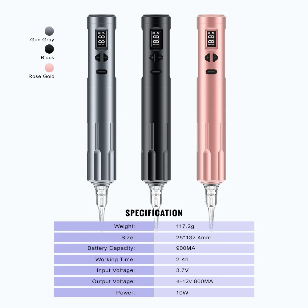 Wireless Tattoo Tattoo Embroidery Small Pen Lithium Battery Tattoo Pen Tattoo Tattoo Tool Tattoo Motor