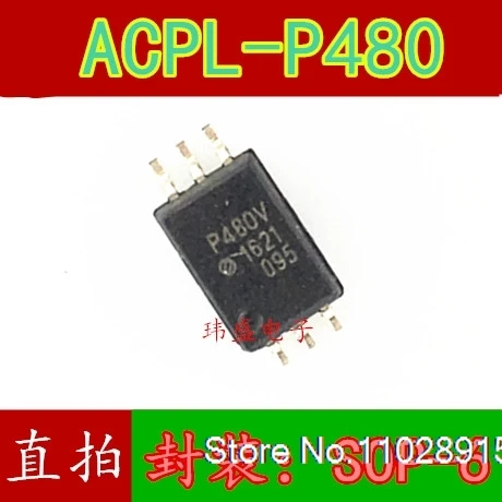 (10 PÇS/LOTE) P480 ACPL-P480 SOP6 HCPL-P480 P480v ACPL-W480V
