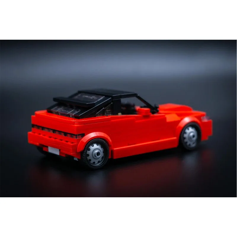 

MOC-164246 Classic Iconic Sports Red Supercar Building Block Model 319 Parts Creative Birthday Toy Gift for Boys and Children