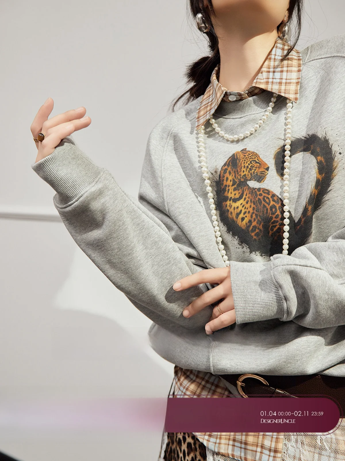 

Женская толстовка с леопардовым принтом и животным узором, модная, в стиле ретро, с принтом, повседневная, удобная, с длинными рукавами, с капюшоном