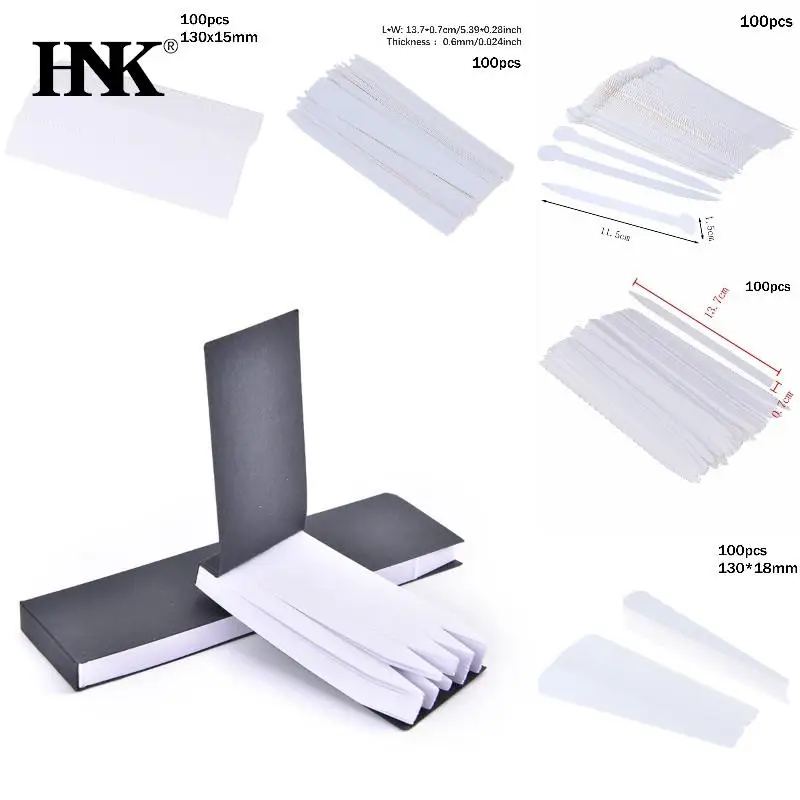 

50/100pcs Aromatherapy Fragrance Perfume Essential Oils Test Tester Paper Strips