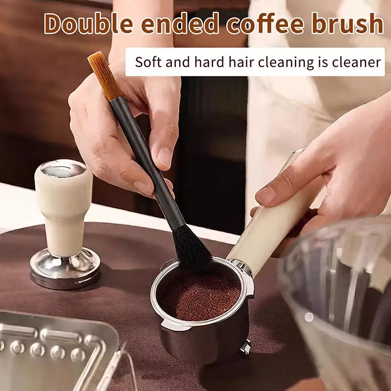 Coffee Bar Counter Cleaning Brush Coffee Grinder Semi-automatic Coffee Machine Coffee Powder Soft Bristle Brush Coffee Tool...