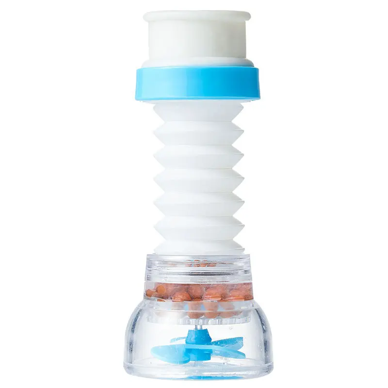 Faucet Filter Kitchen Water-saving Water Purification Splash-proof Head Retractable with Maifan Stone Faucet Shower Faucet