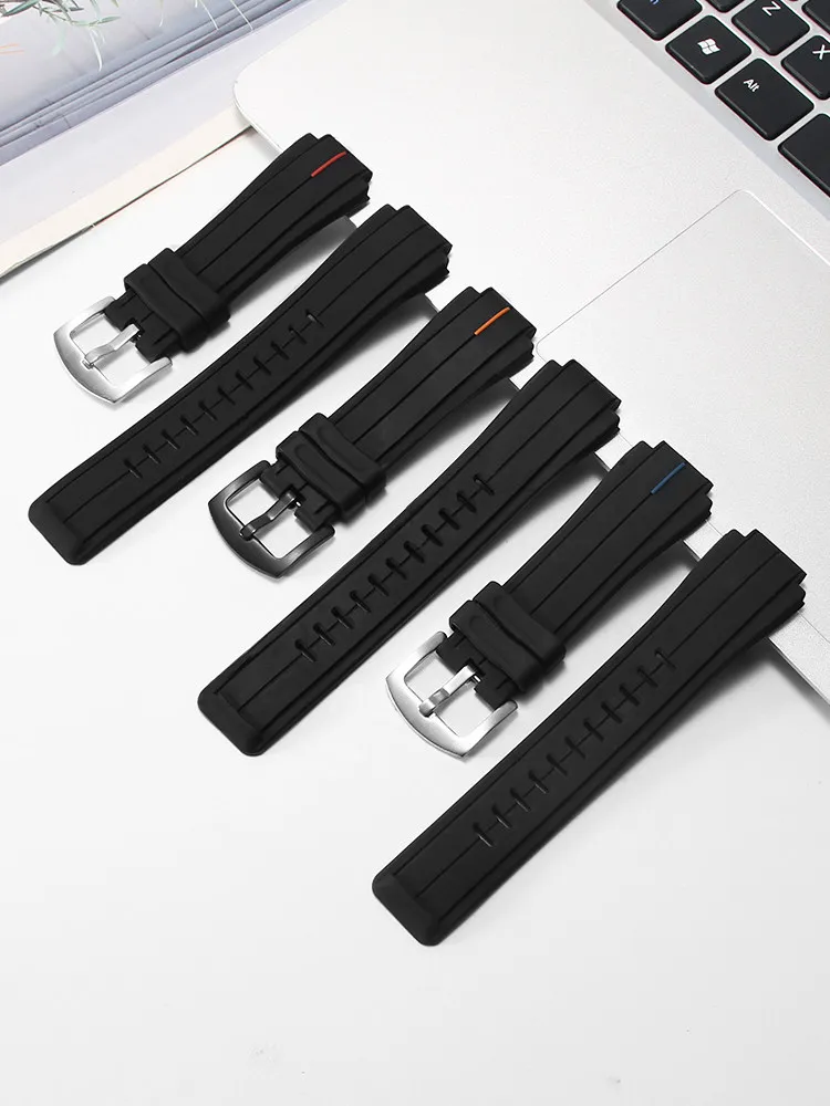 Silicone watch strap compatible with Dimensity Tide Compass T2N721 T2N720 TW2V22200 series strap