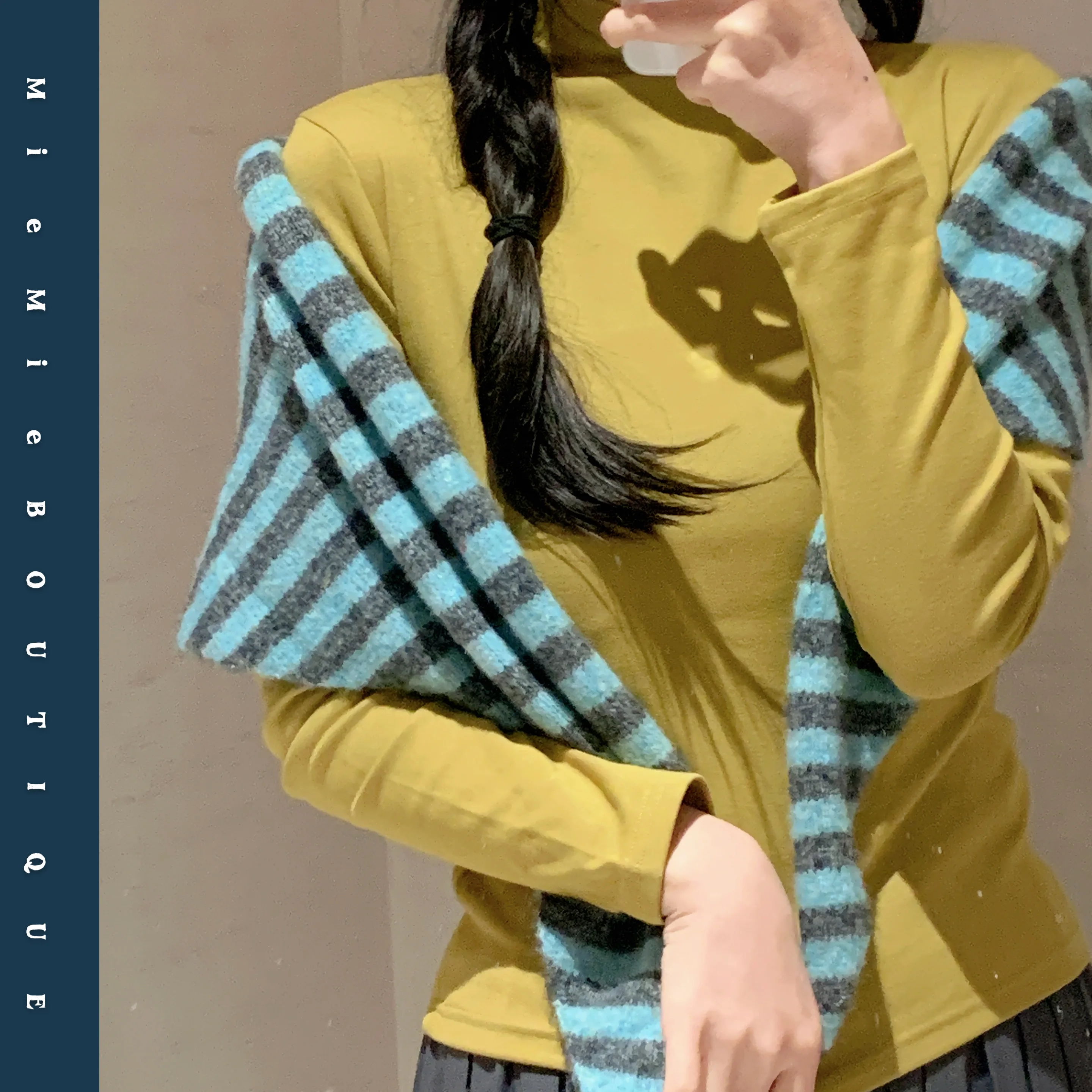 

Women's Thiened Long Sve Knitted Sweater round Ne Pure Color Overhead Stitching Design Winter Commute Sle Straight Tube