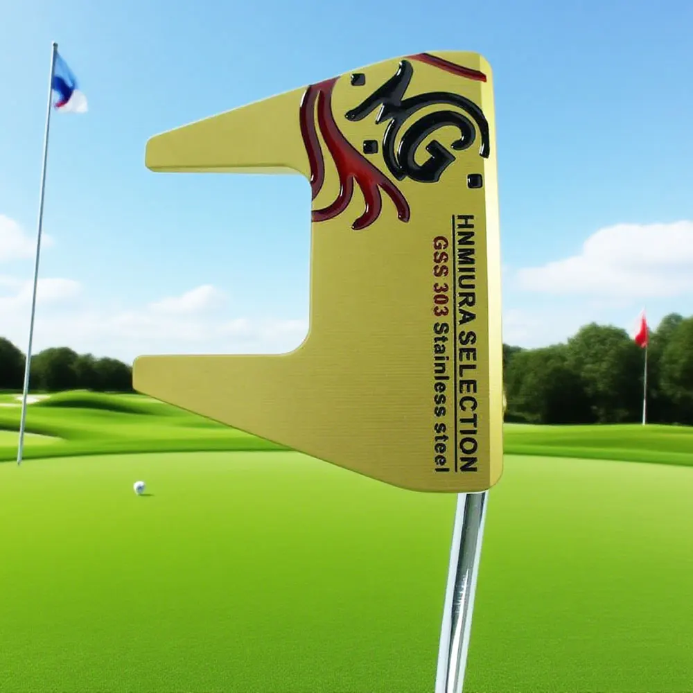 

New Genuine Golf Clubs Golden Horn Golf Putter Right Handed UNISEX Golf Putter Steel Shaft Length 33/34/35