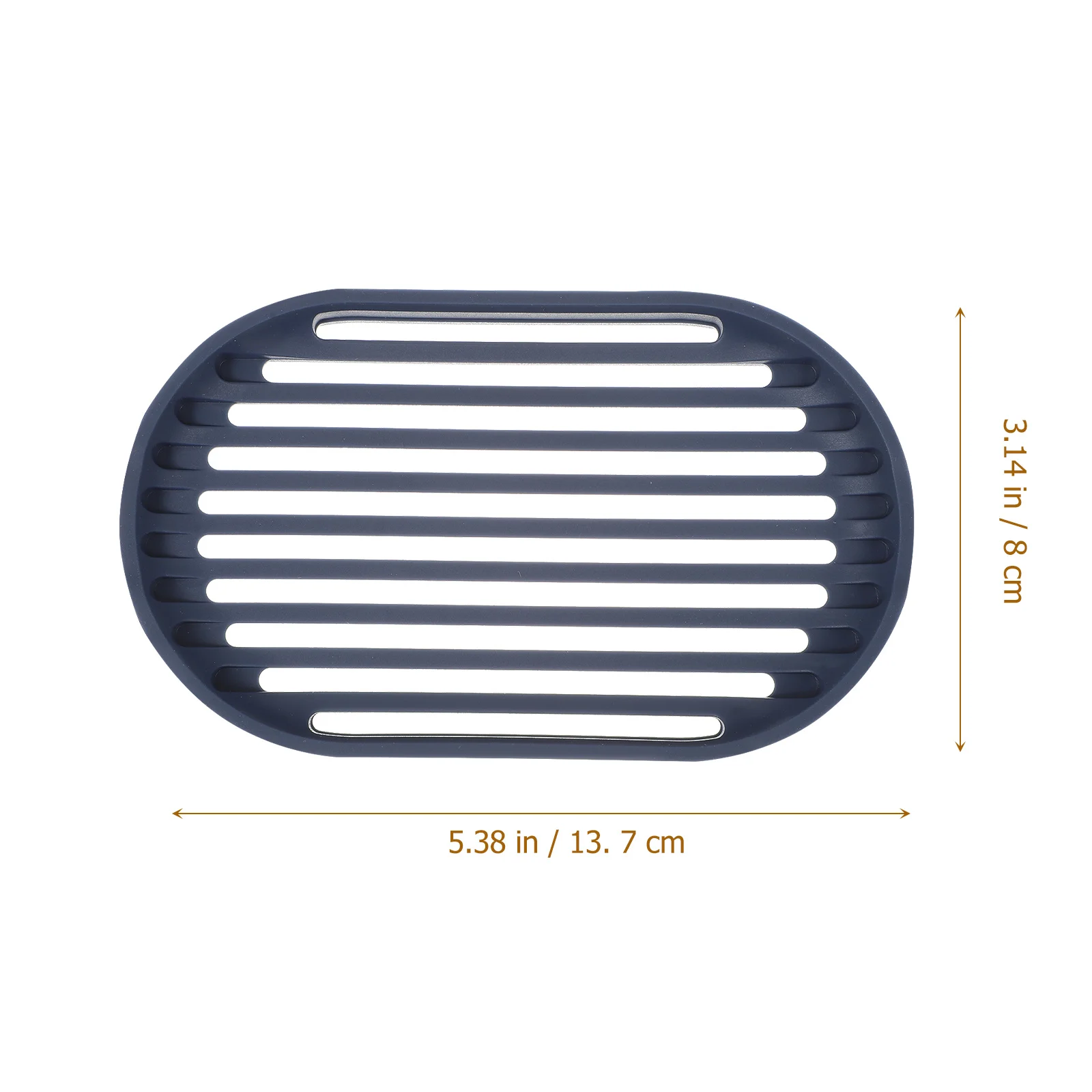 

4pcs Tpe Dish Holder Drain Holes Slightly Raised Edge Keep Soap Dry Bathroom Kitchen Storage Tray Draining Soap Rack