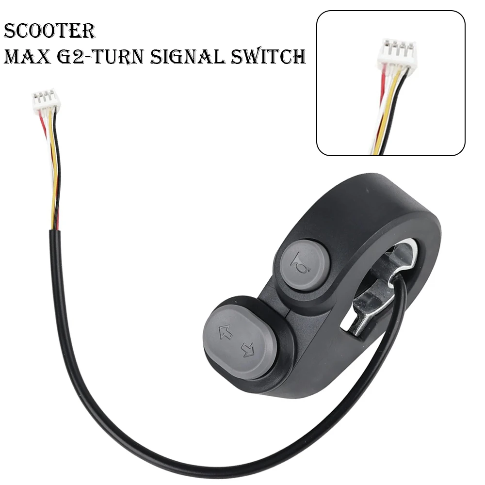 

Original Horn Turn Singal Switch for Ninebot MAX G2 Electric Scooter Kickscooter Handlebar Button Bell Light ON OFF Switch Parts