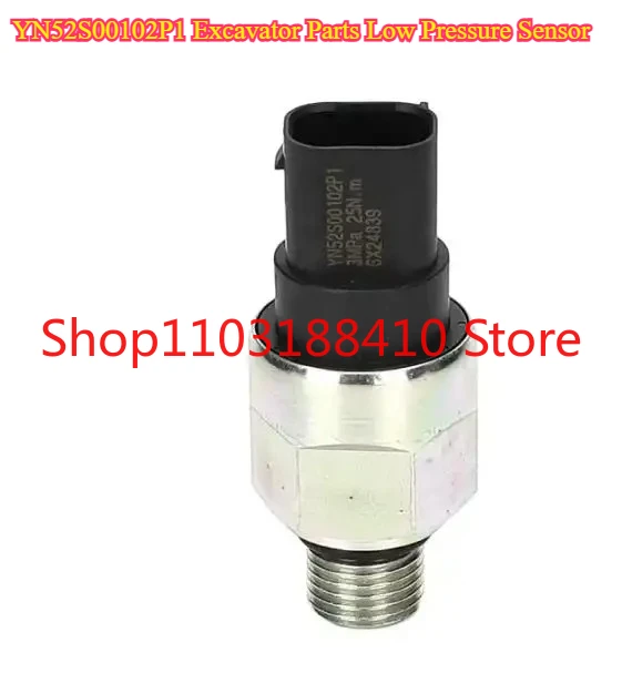 

YN52S00102P1 Excavator Accessories Low Pressure Sensor For Kobelco SK200-8 SK210-8 SK250-8 SK260-8 -10 digger parts