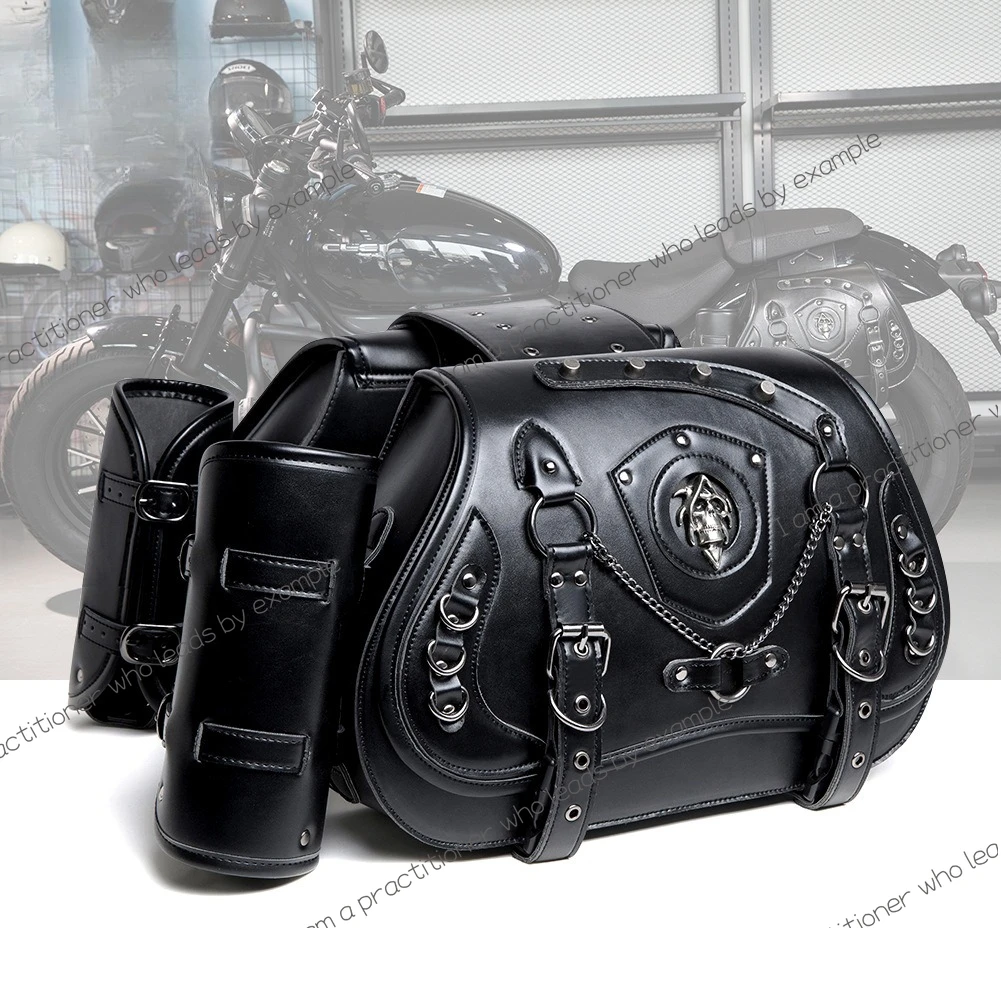 

Suitable for Harley Cruise Equipment Side Bag Motorcycle Accessories Side Bag Rider Locomotive Trailer