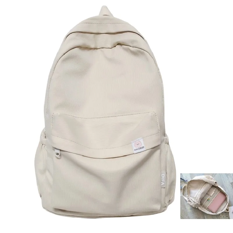 

Модный нейлоновый рюкзак, сумки на плечо, просто повседневная сумка для книг, большая вместительная школьная сумка для девочек, милый мягкий дорожный рюкзак