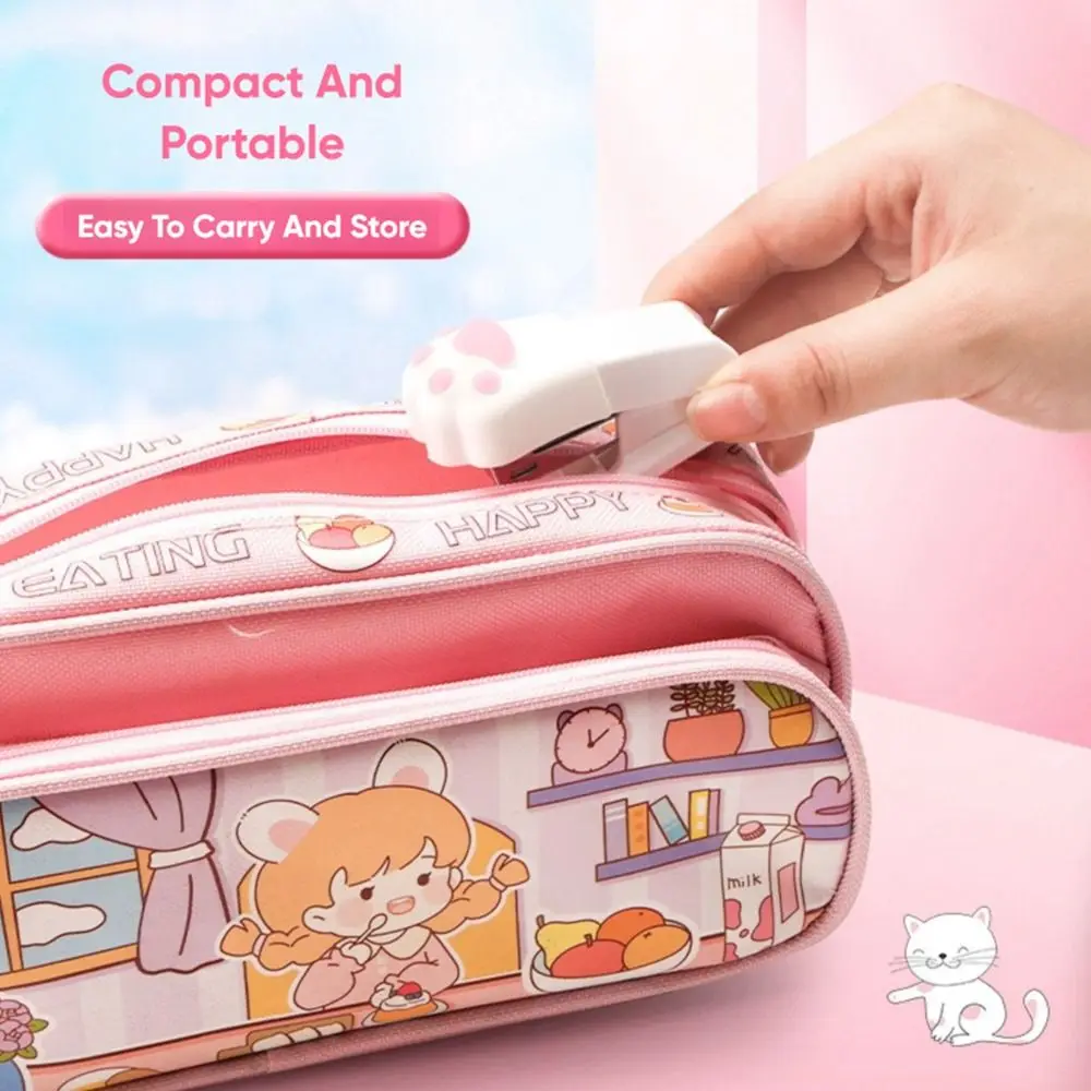 Capybara/Panda Stapler Use 24/6 26/6 Staples Mini Portable Manual Stapling Machine Labor-saving Portable Heavy Duty Stapler