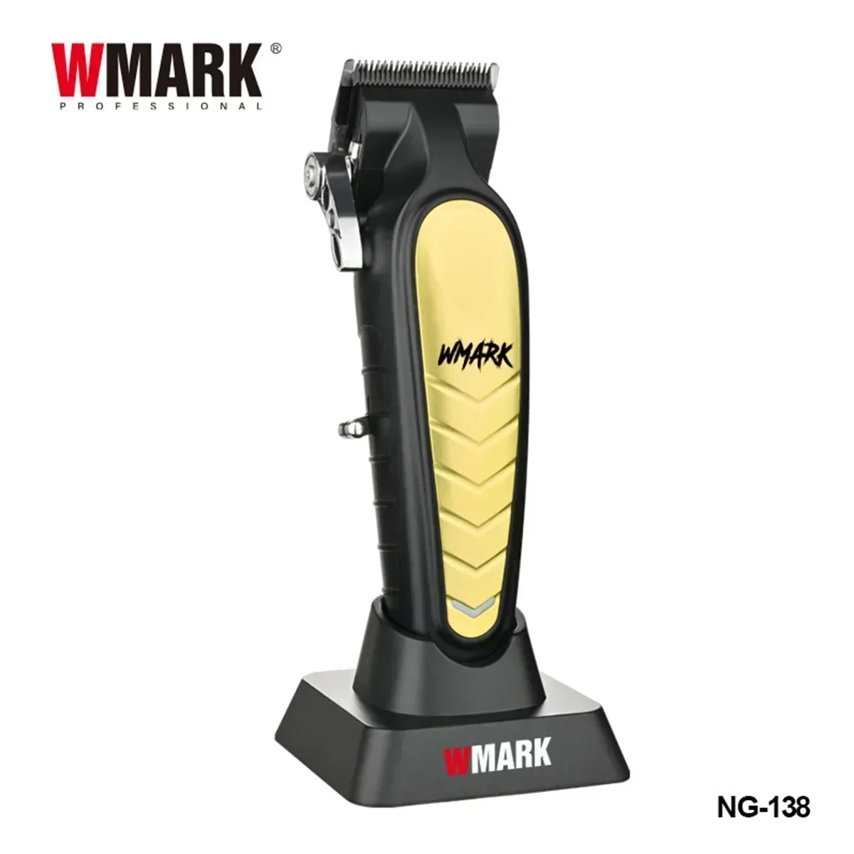 WMARK NG-138 NG-338 Professional 0il Head Engraving Electric Clippers Kit Selling Hair Clippers Charging Seat Hair Salon