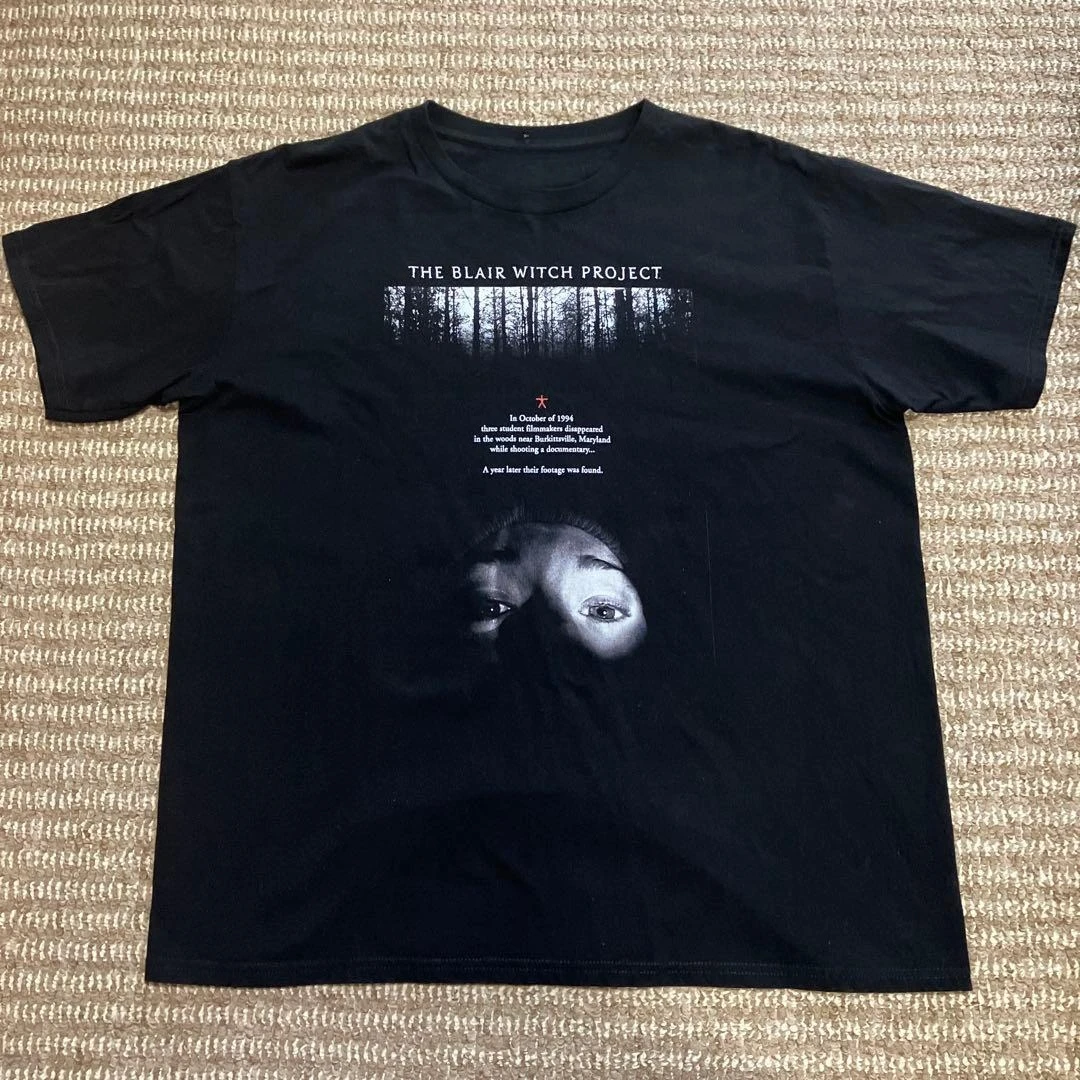 The Blair Witch Project Casual T-Shirt Cotton Graphic Oversized Unisex T-shirt Streetwear Trendy Cotton Y2k Short Sleeves soft