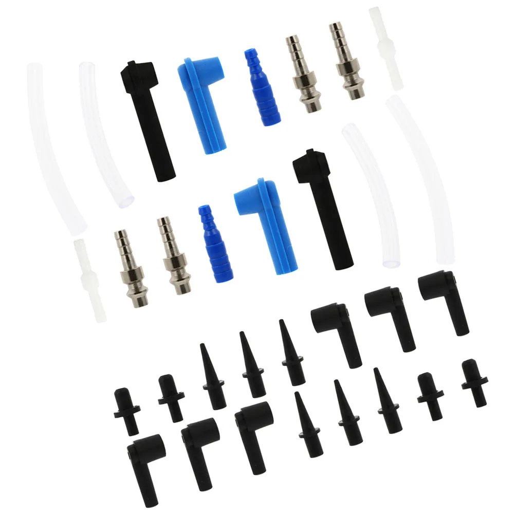 2Sets Bremsflüssigkeit Ersatz Adapter Quick Connect Bremsöl Entlüfter Anschlüsse Auto Lkw Zubehör Austausch Werkzeug