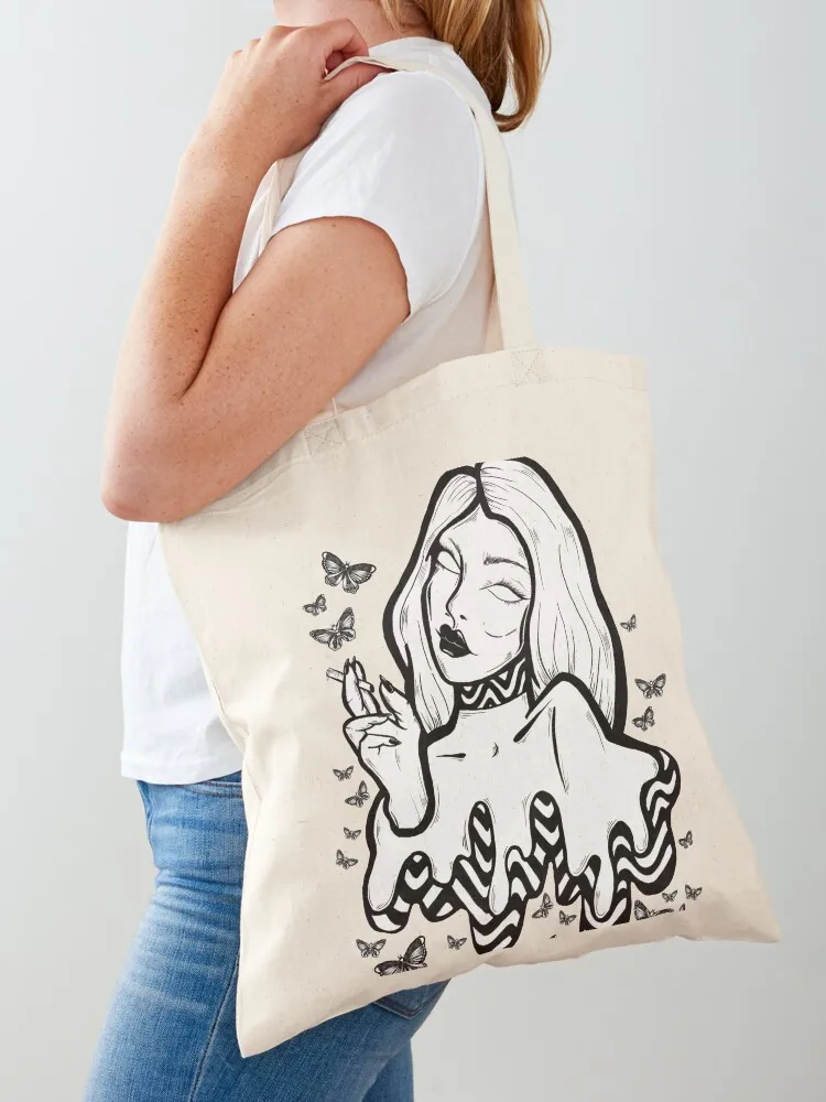 She Gave Me Butterflies Tote Bag Lady bags Shopper bag Eco bag
