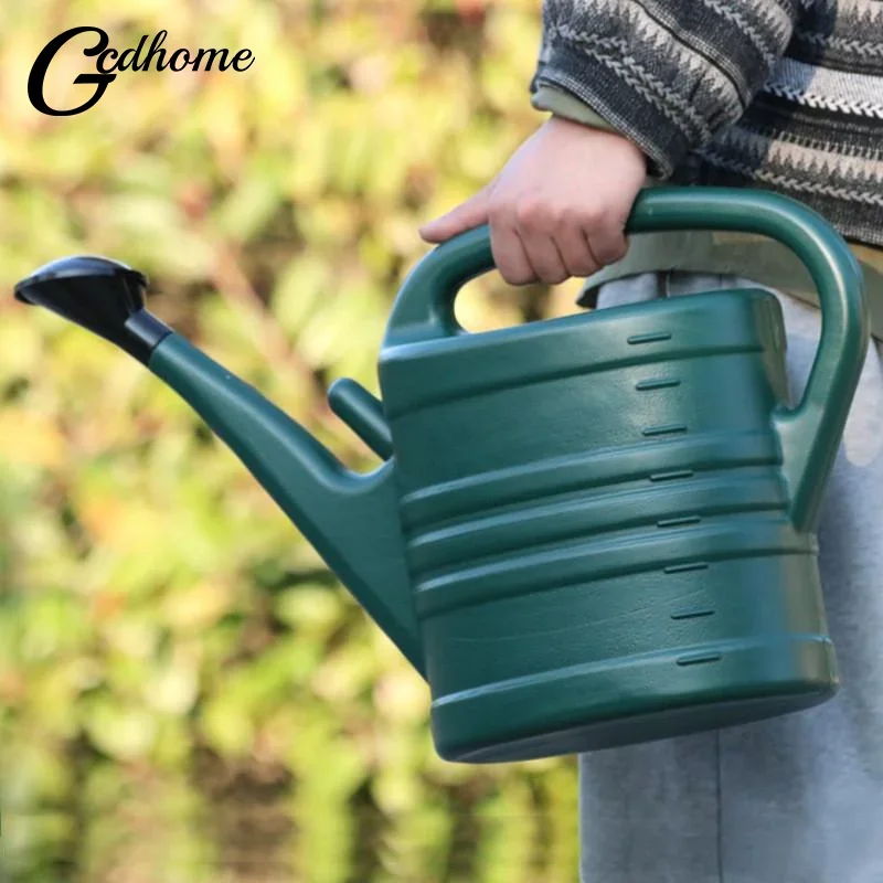 5L Plastic Watering Can Garden Essential Watering Can Indoor Outdoor Light Weight Cans Watering Can Family Gardening Garden
