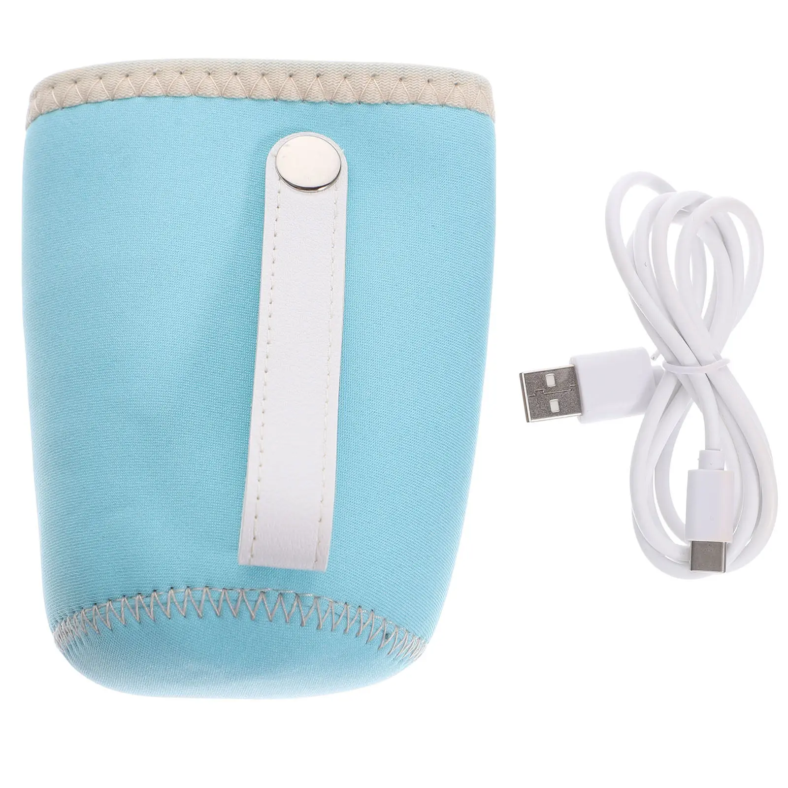 

Travel Portable Bottle Warmer with USB Power Reusable Feeding Bottle Heater for Baby Milk Outdoor Convenient Design