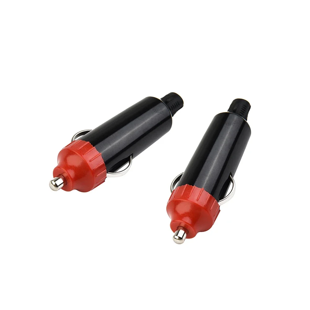 2x Car Cigar Lighter Plug DC 12V 24V Waterproof Male Car Cigar Lighter Socket Plug Connector 3.01\