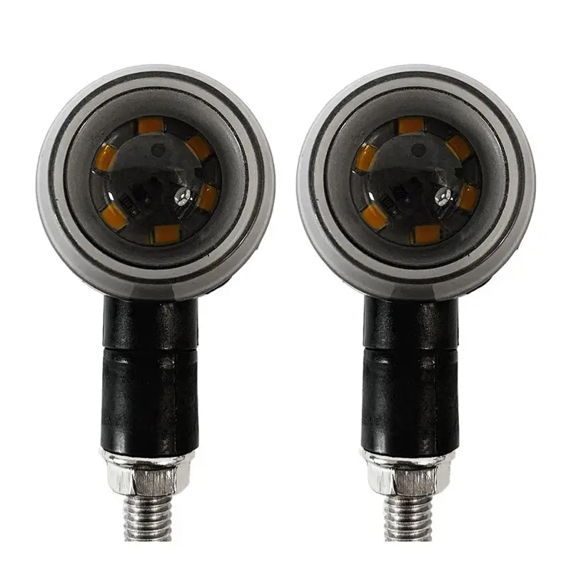 

Simple 2PCS Motorcycle Turn Signals 15LED Motorcycle Blinkers Indicators For Motorbike Scooter Motorcycle Parts