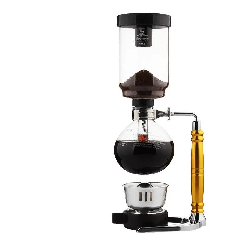 Siphon Coffee Maker, Household Hand Brew Coffee Set, 3‑Person Serving