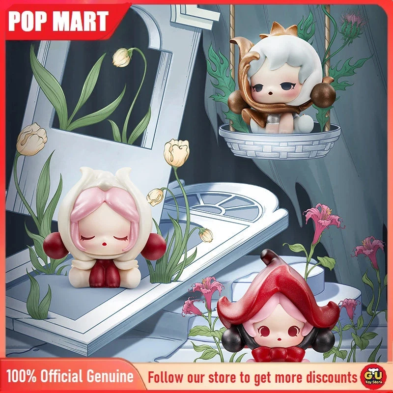 

Оригинальные коллекционные фигурки POP MART Skullpanda Petals in Four Acts Series Pop Beans: игрушки-сюрпризы, украшения, подарки